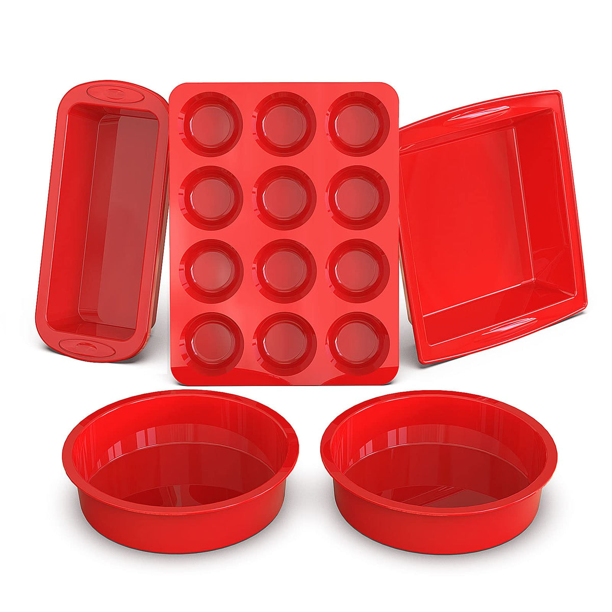 2 Pack Silicone Bread and Loaf Pans