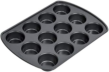 Wilton Gold Non-Stick Muffin Pan, Made Without PFAS, 12-Cup