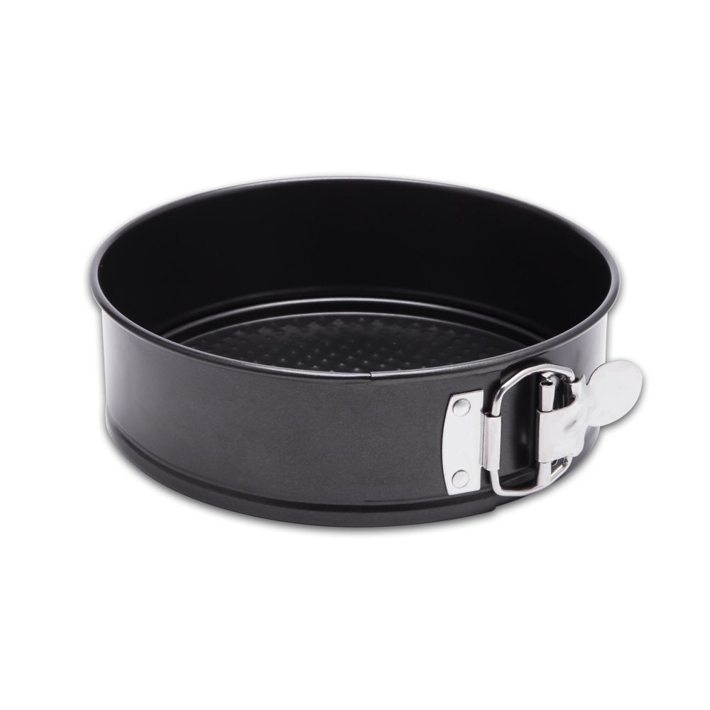 Hiware 4-Inch Mini Springform Pan Set - 4 Piece Small Nonstick Cheesecake Pan for Mini Cheesecakes, Pizzas and Quiches