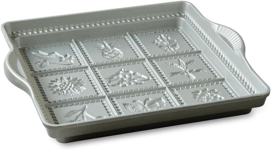 Nordic Ware Cast Aluminum English Shortbread Pan