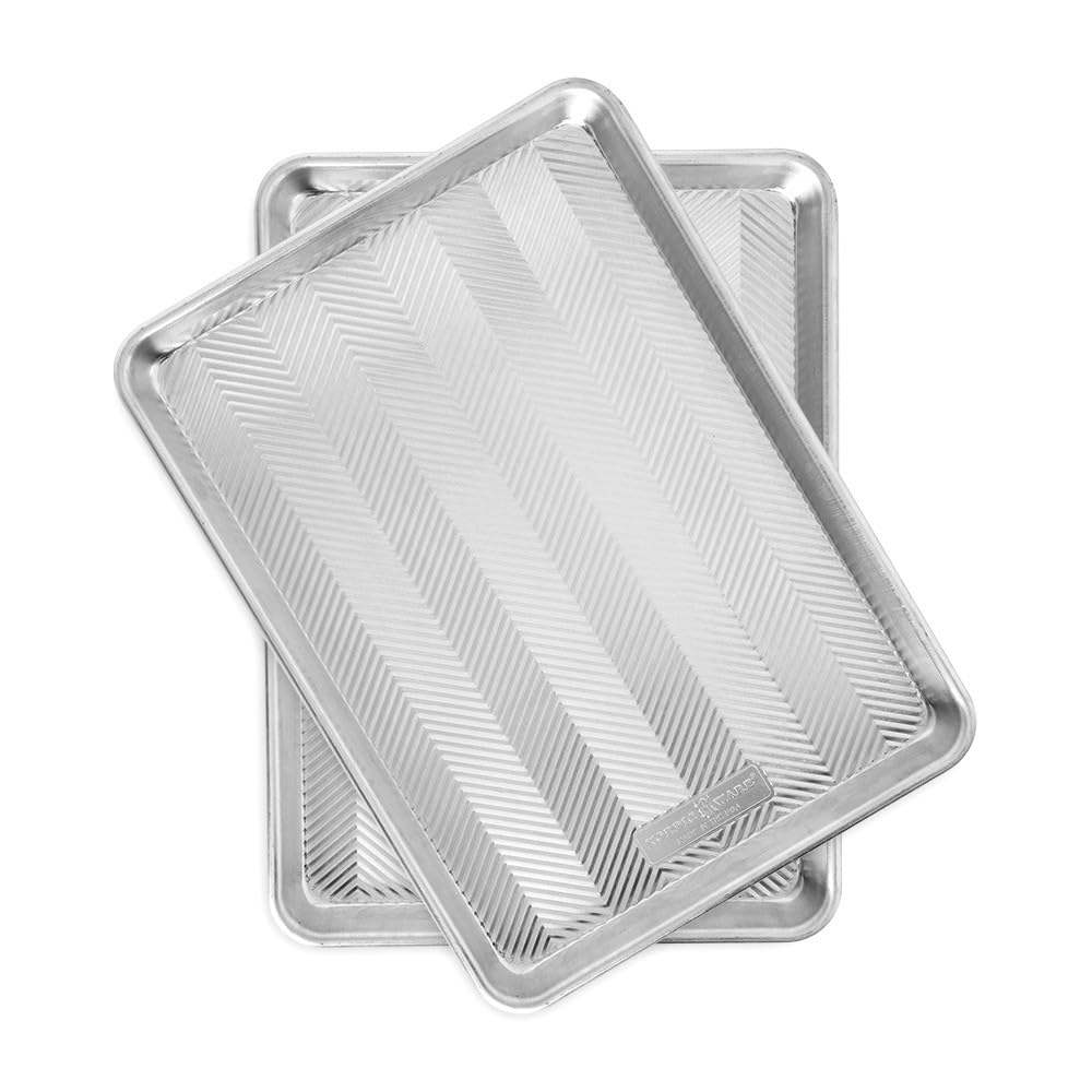 Nordic Ware Prism 13" X 18" High-Sided Sheet Cake Pan, 1 Pack
