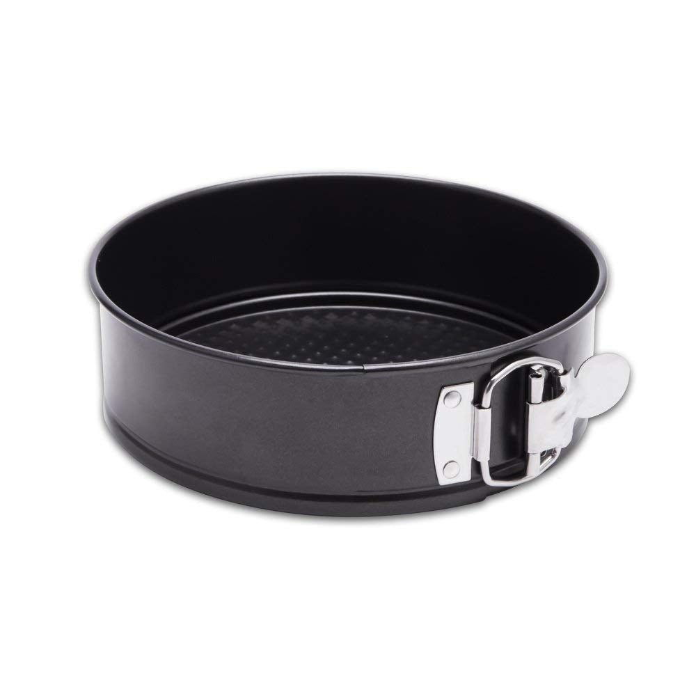 Hiware 4-Inch Mini Springform Pan Set - 4 Piece Small Nonstick Cheesecake Pan for Mini Cheesecakes, Pizzas and Quiches