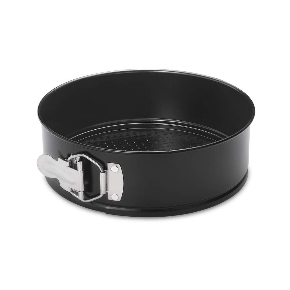 Hiware 4-Inch Mini Springform Pan Set - 4 Piece Small Nonstick Cheesecake Pan for Mini Cheesecakes, Pizzas and Quiches