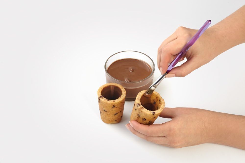 Wilton Cookie Shot Glass, 6-Cavity - Bake Perfect Sweet Shooters with this 6-Cup Cookie Shot Glass Pan, Non-Stick Round Pan Made of Steel
