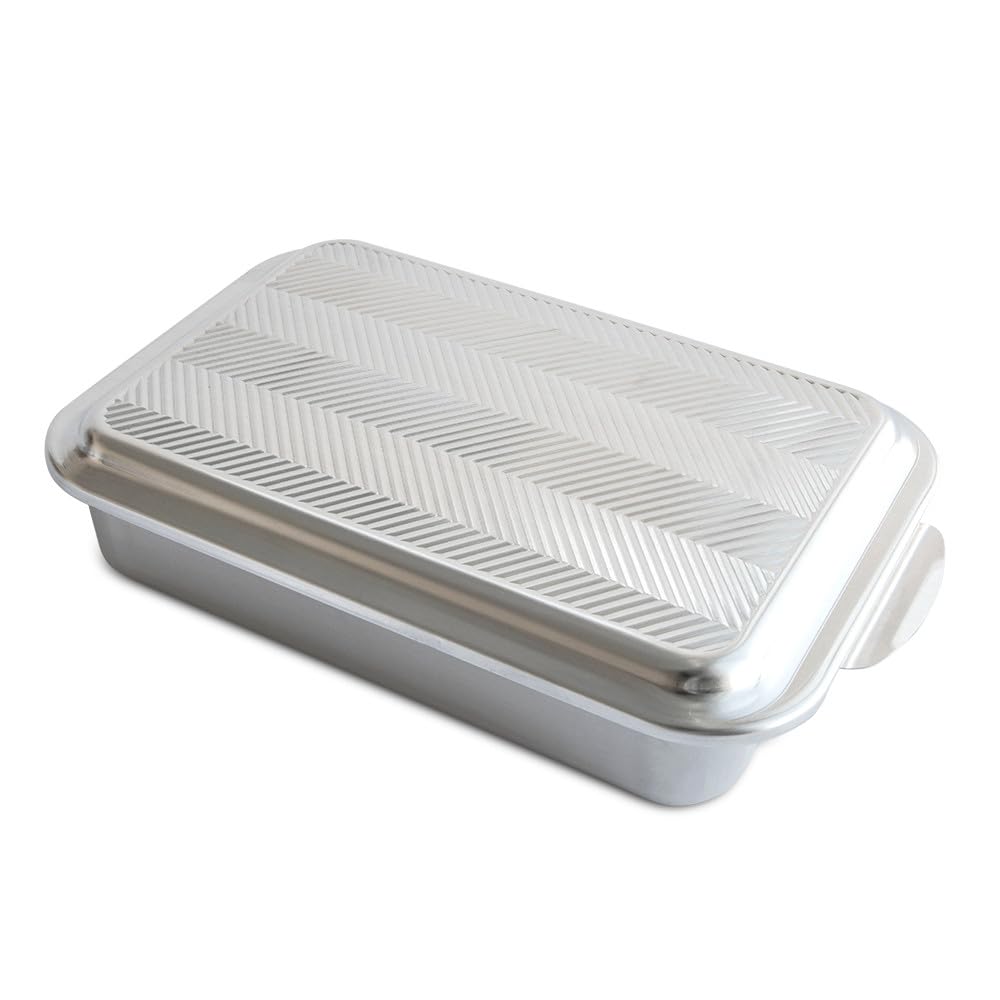 Nordic Ware Prism 13" X 18" High-Sided Sheet Cake Pan, 1 Pack