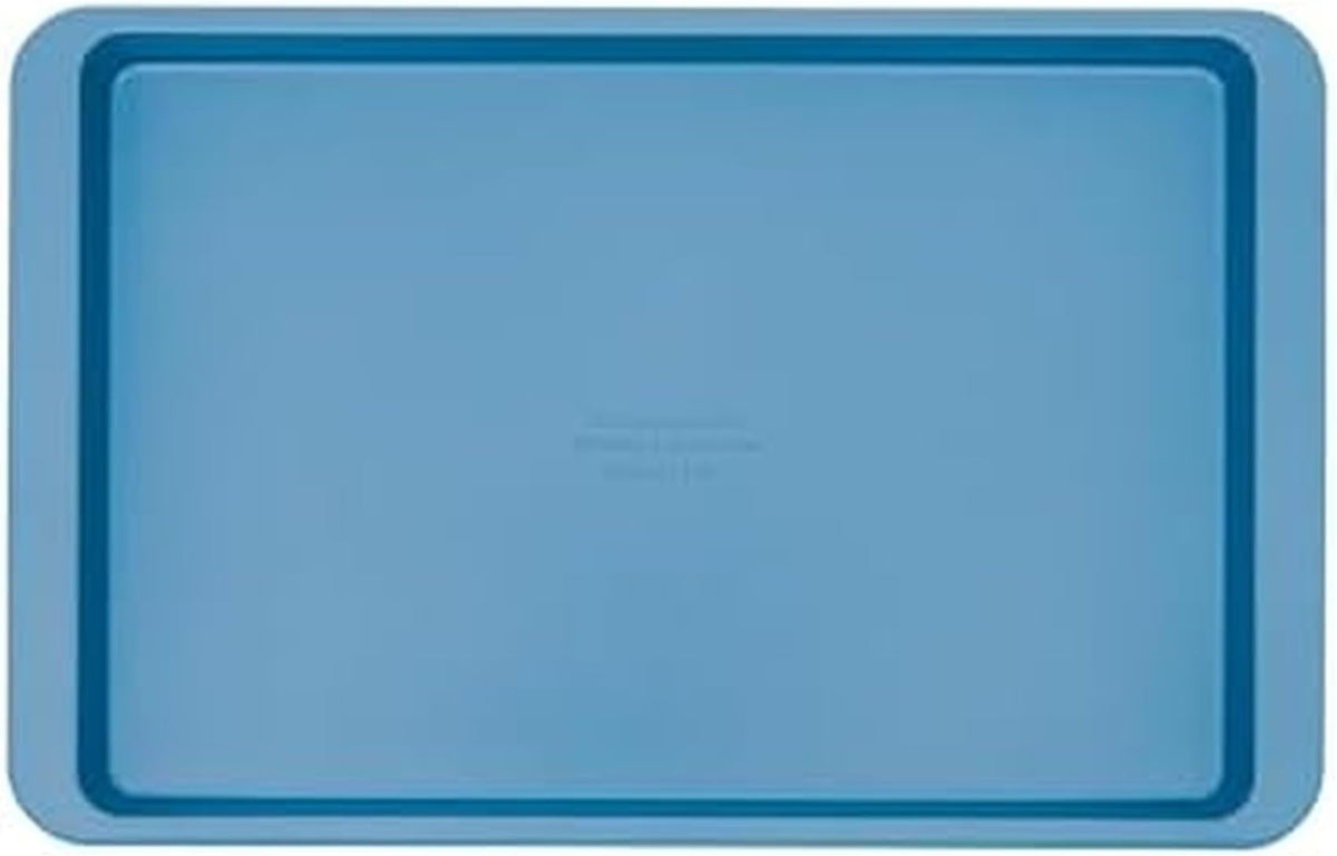 KitchenAid 9x13in Nonstick Aluminized Steel Baking Sheet, Contour Silver