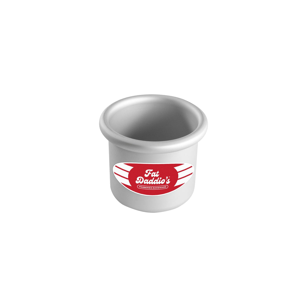 Fat Daddio's Anodized Aluminum Round Cake Pans, 2 Piece Set, 8 x 2 Inch