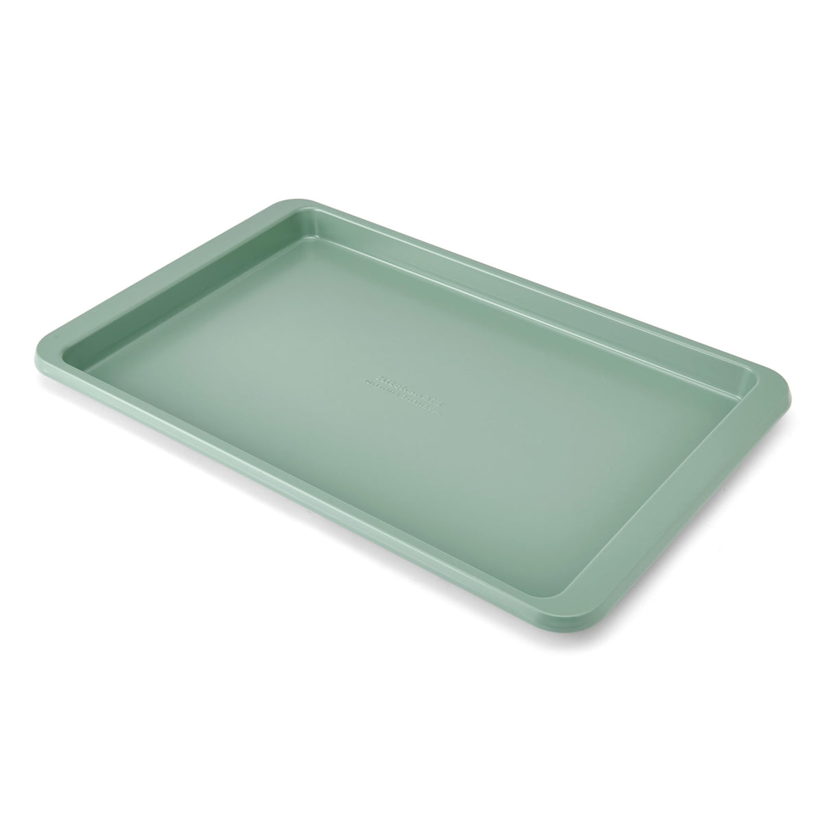 KitchenAid 9x13in Nonstick Aluminized Steel Baking Sheet, Contour Silver