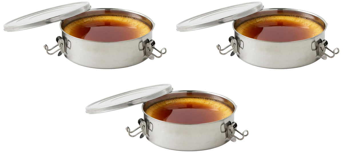 IMUSA 7 Inch Stainless Steel Flan Mold for Baking