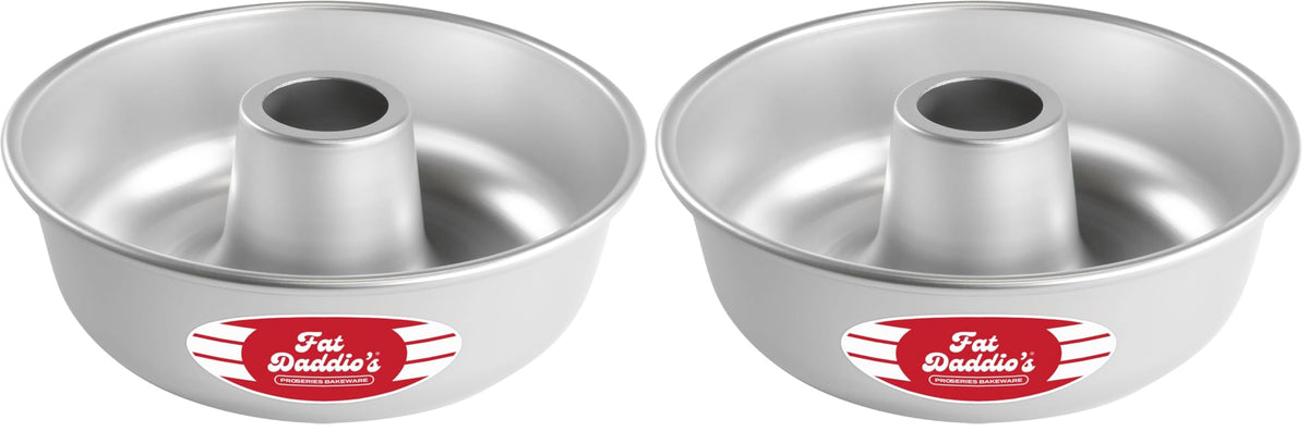 Fat Daddio's RMP-5 Anodized Aluminum Small Ring Mold Pan, 5 x 2.25 inch, Silver