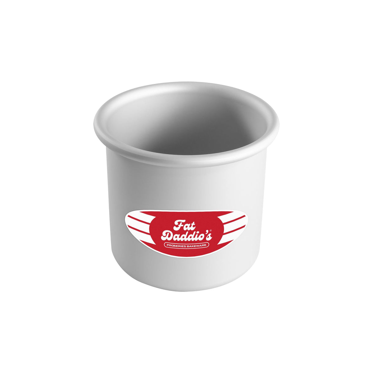 Fat Daddio's Anodized Aluminum Round Cake Pans, 2 Piece Set, 8 x 2 Inch