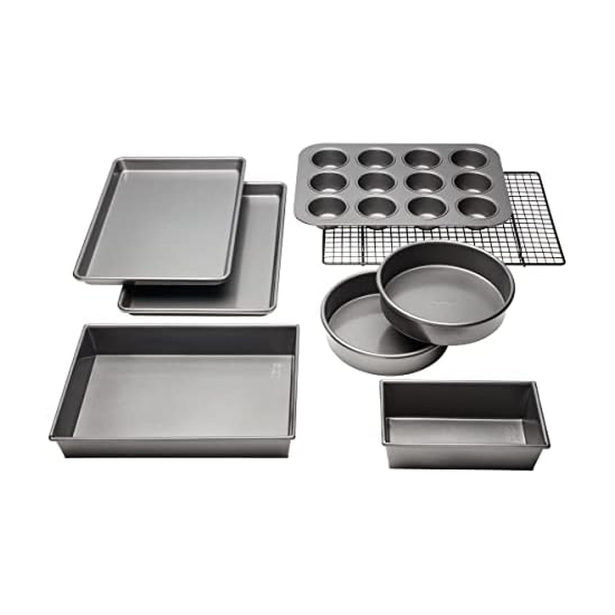 Chicago Metallic 4-Piece Toaster Oven Bakeware Set