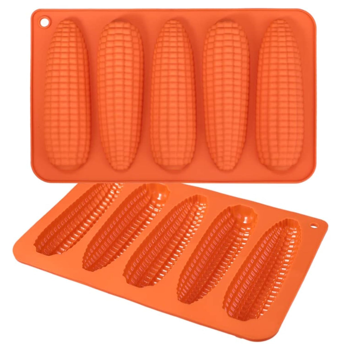 Webake Silicone Cream Canoe Pan, 9-Cavity Mini Log Cake Mold for Baking, Oblong Filled Snack Cake Mold for Mousse, Pudding and Desserts