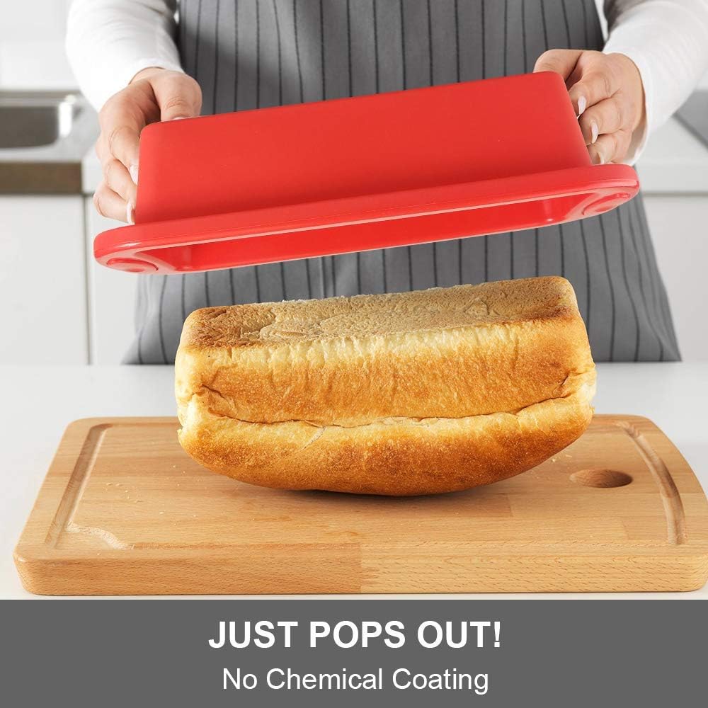2 Pack Silicone Bread and Loaf Pans