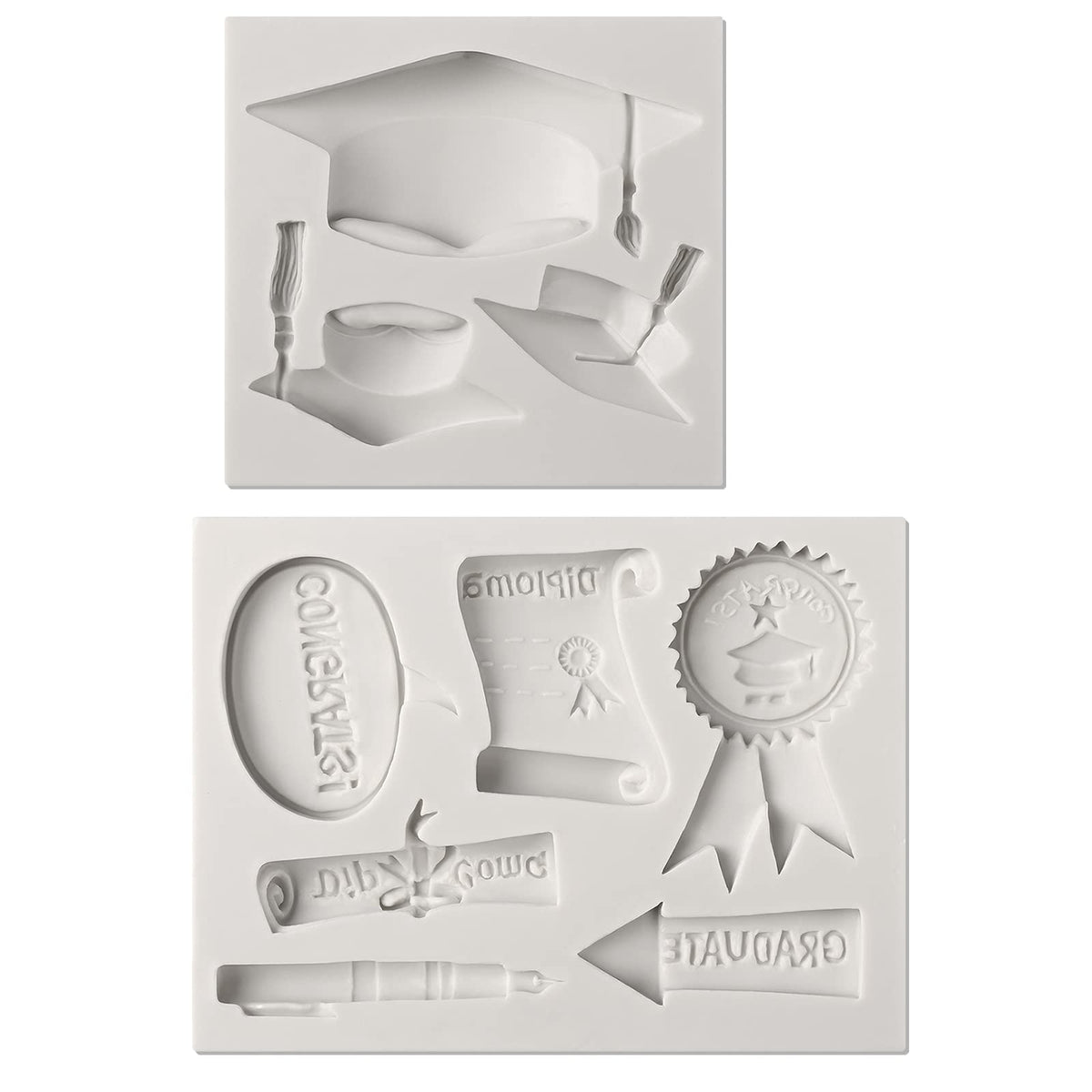 Sakolla 3 Pcs Round Chocolate Cookie Molds, 2.1 Inch Cylinder Silicone Mold