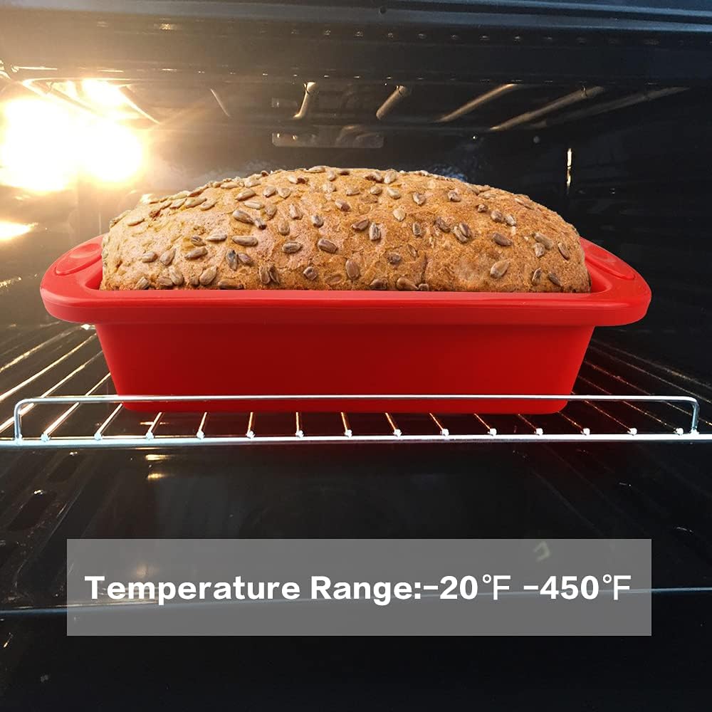 2 Pack Silicone Bread and Loaf Pans