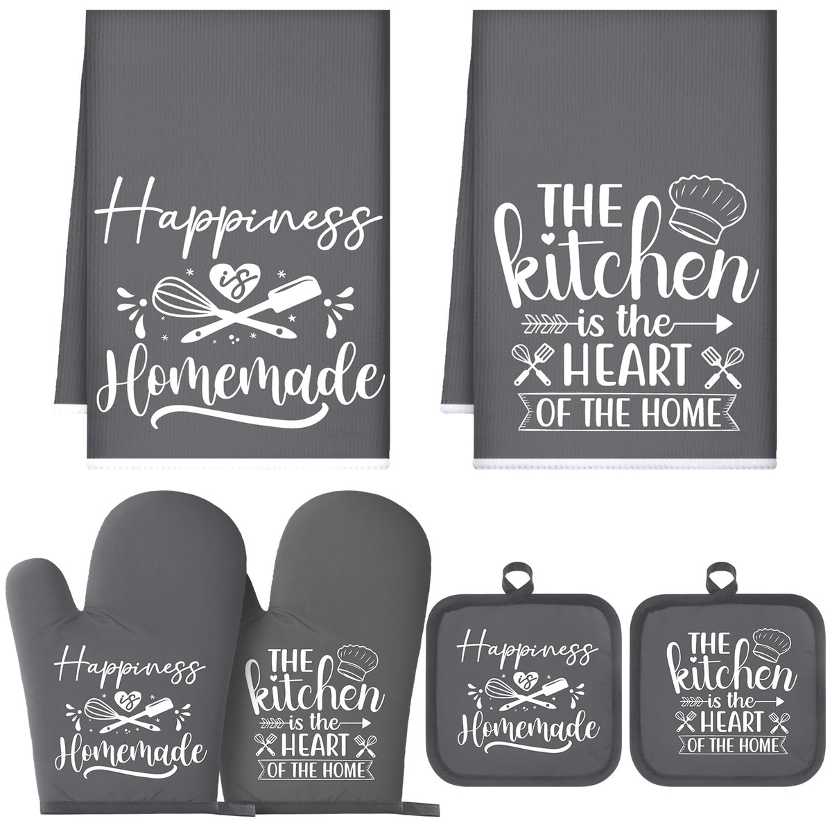 Sratte 6 Pcs Farmhouse Kitchen Decor Accessories Set