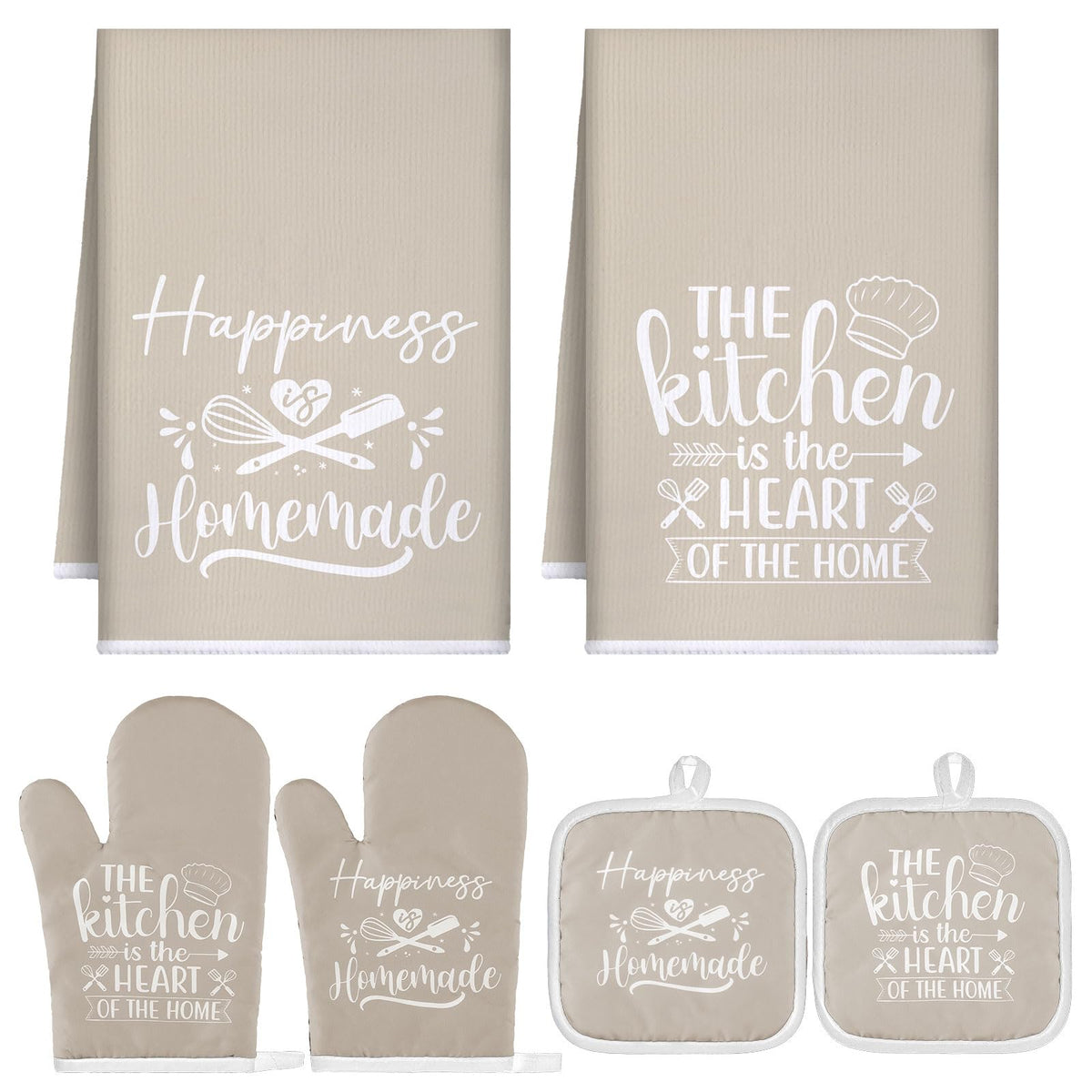 Sratte 6 Pcs Farmhouse Kitchen Decor Accessories Set