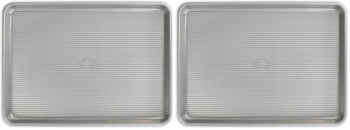 USA Pan Bakeware Nonstick Half Sheet Pan, Baking Sheet, Aluminized Steel
