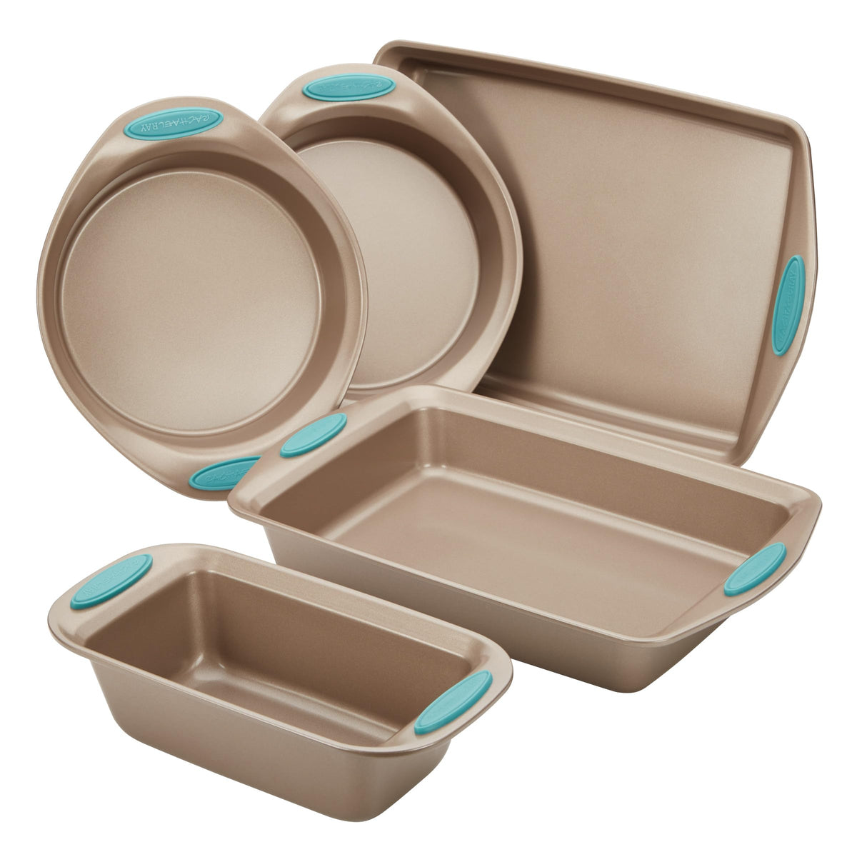 Rachael Ray Cucina Nonstick Bakeware Baking Pans Set, Baking Set 10-Piece
