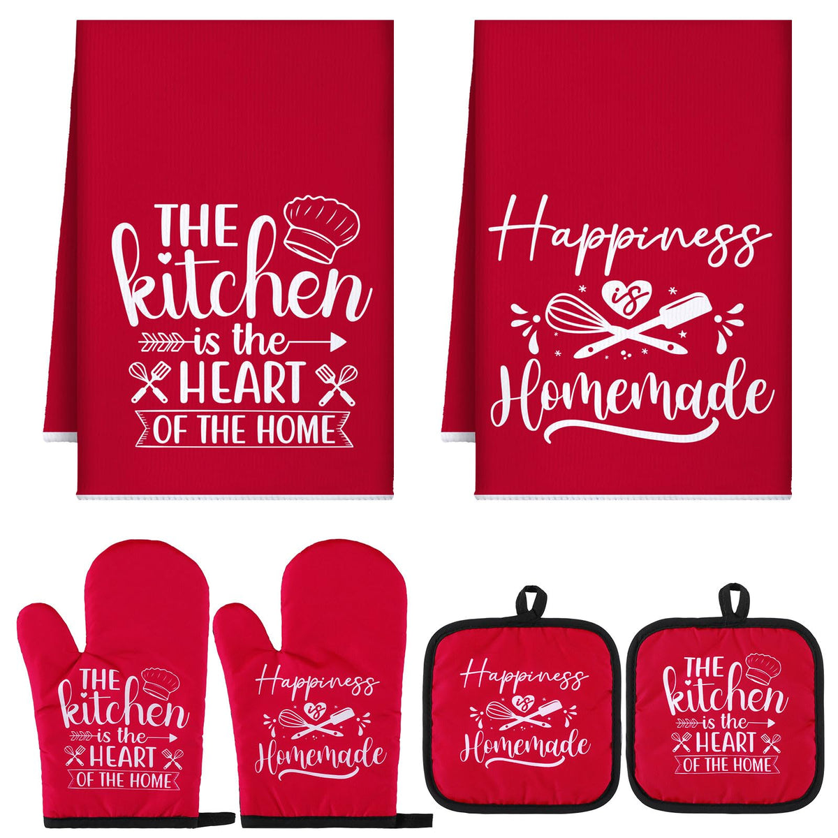 Sratte 6 Pcs Farmhouse Kitchen Decor Accessories Set