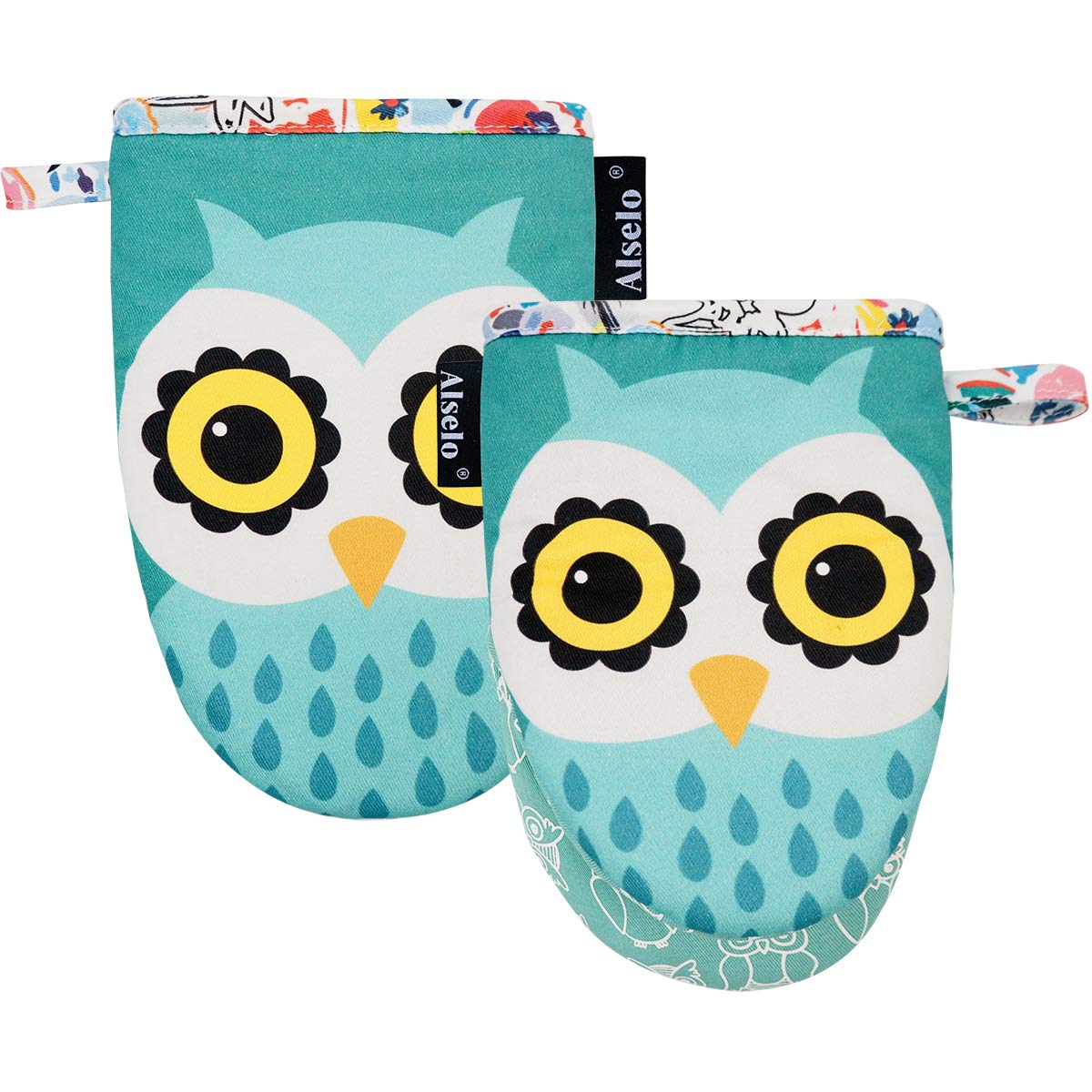 Alselo Oven Mitts, 7"x13.5", 1 Pair