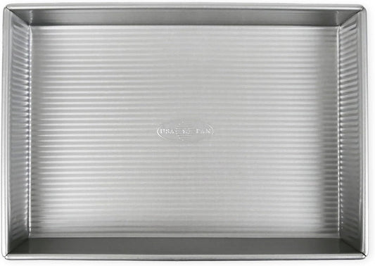 USA Pan Bakeware Nonstick Rectangular Cake Pan, 9 x 13-inch
