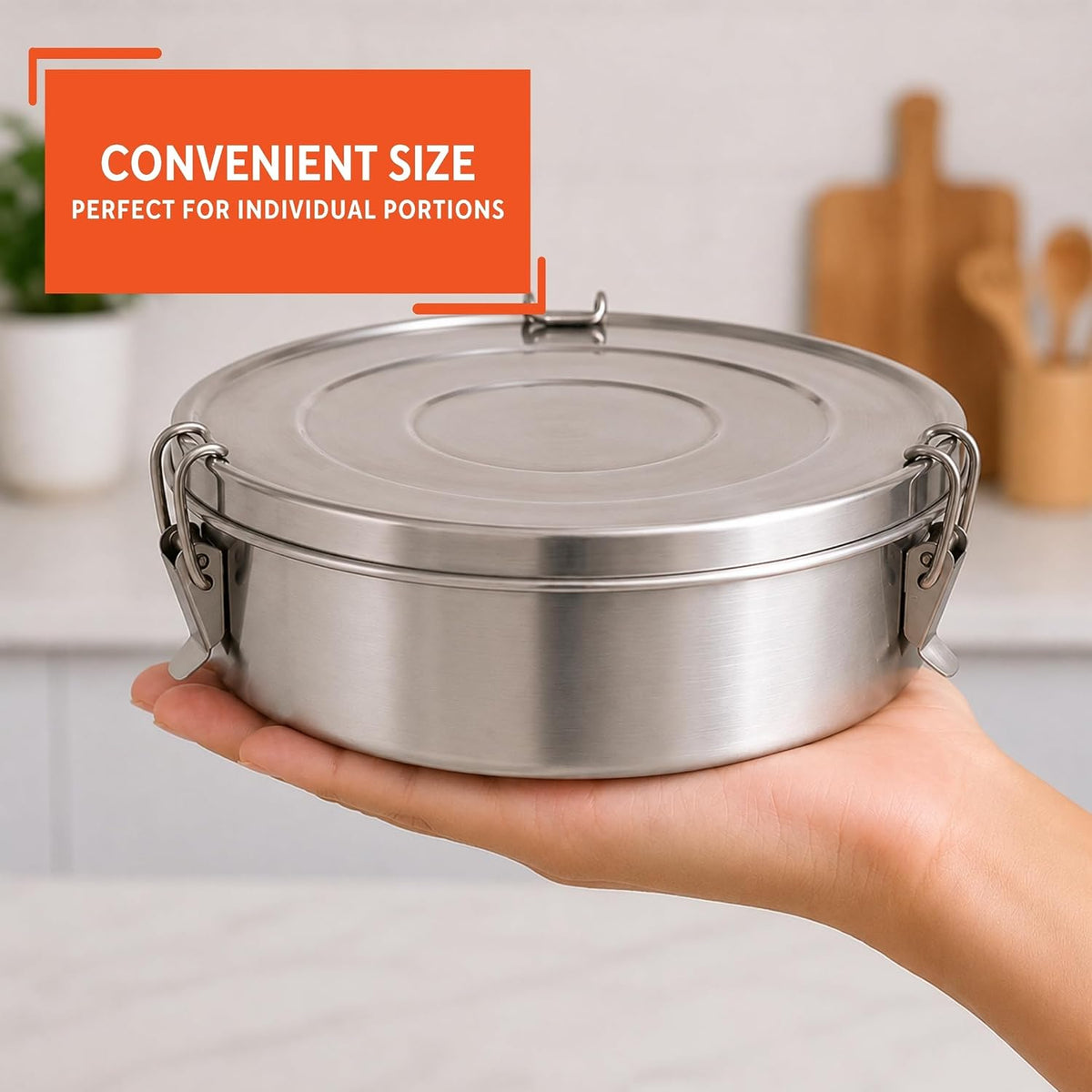 IMUSA 7 Inch Stainless Steel Flan Mold for Baking