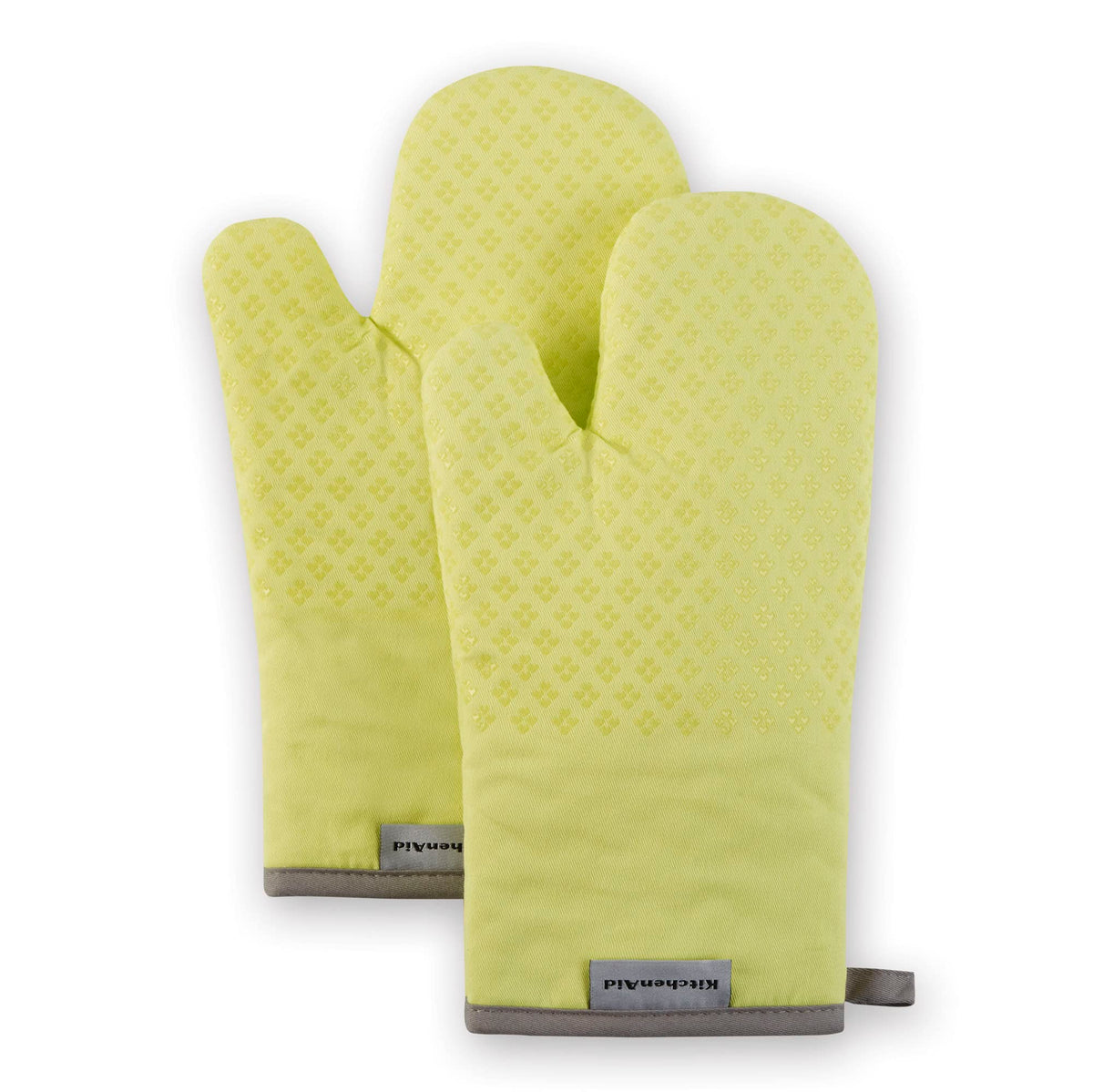 KitchenAid Asteroid Oven Mitt Set, 7"x12.5", Fog Blue, 2 Piece
