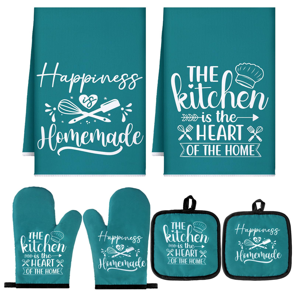 Sratte 6 Pcs Farmhouse Kitchen Decor Accessories Set
