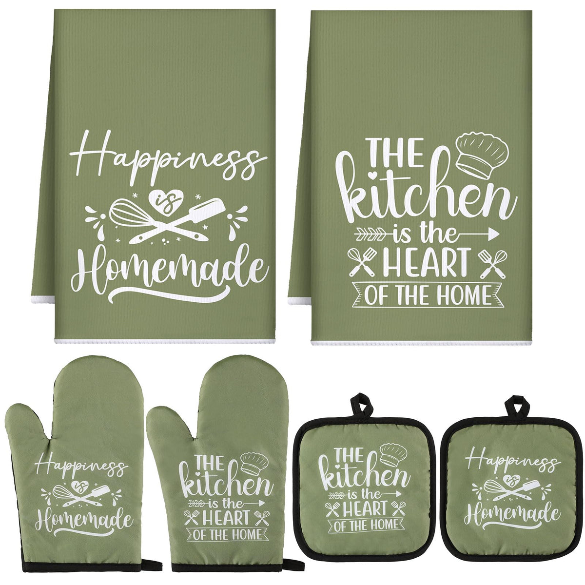 Sratte 6 Pcs Farmhouse Kitchen Decor Accessories Set
