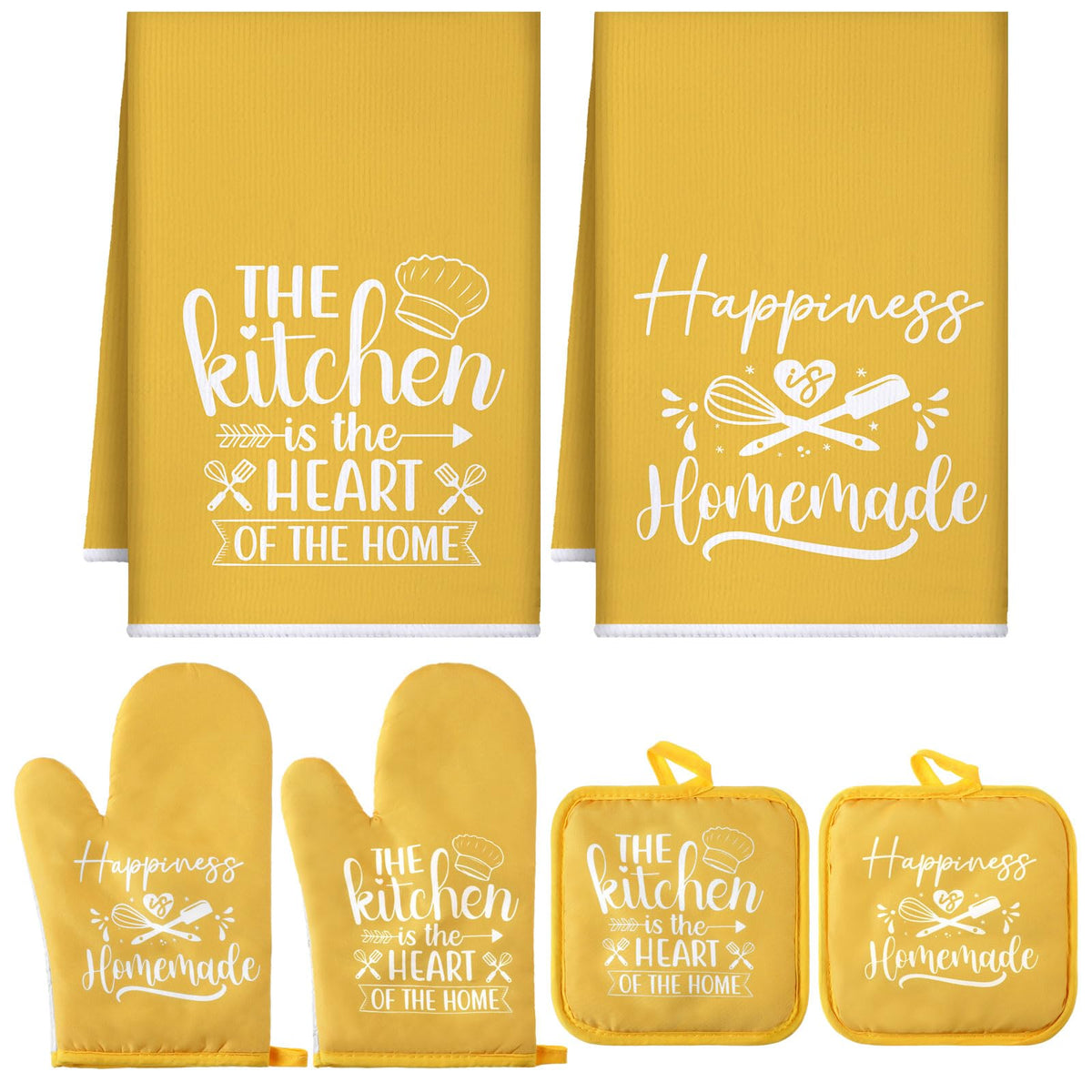 Sratte 6 Pcs Farmhouse Kitchen Decor Accessories Set