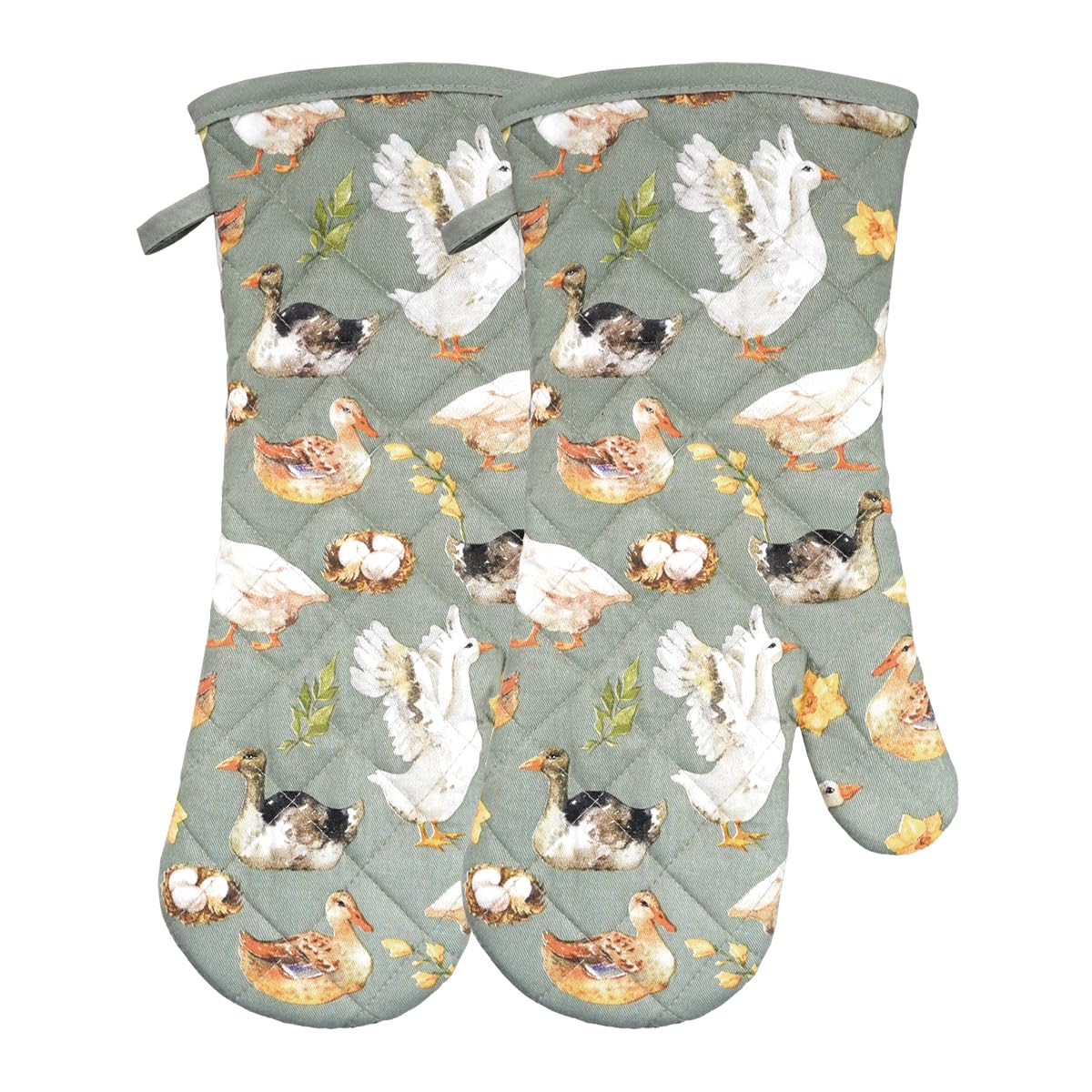 Oven Mitts Cotton Fashion Cute Cat Design 1pair