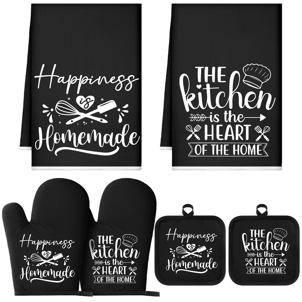 Sratte 6 Pcs Farmhouse Kitchen Decor Accessories Set