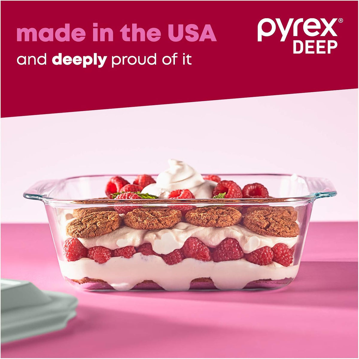 Pyrex Deep 3-Pack Glass Baking Dish Set (9"x13", 7"x11", 8"x8")