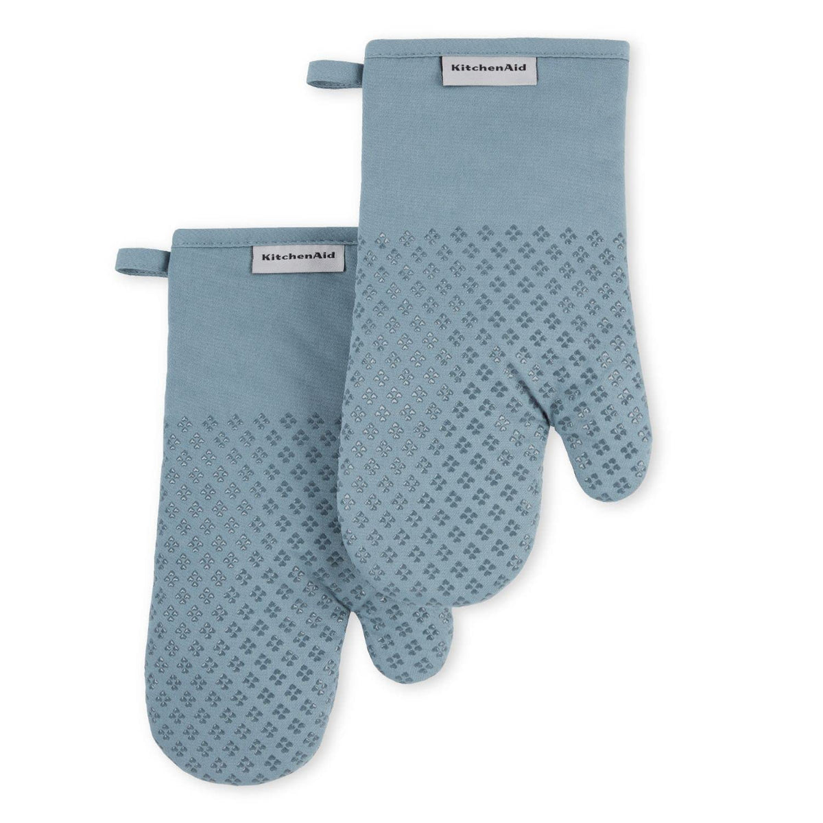 KitchenAid Asteroid Oven Mitt Set, 7"x12.5", Fire Red, 2 Piece