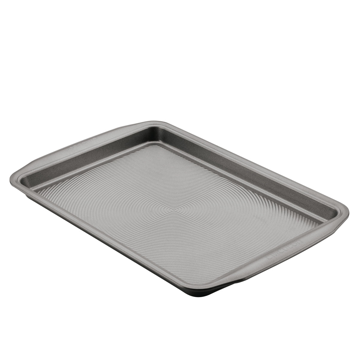 Circulon Bakeware Nonstick Cookie Pan Set, Cookie Sheets for Baking, 2-Piece, Gray