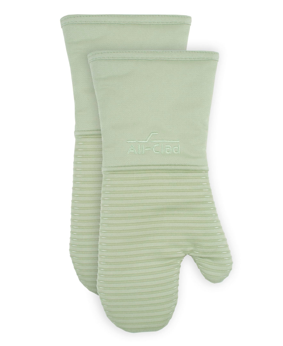 All-Clad Premium Silicone Oven Mitts, 2-Pack, Indigo