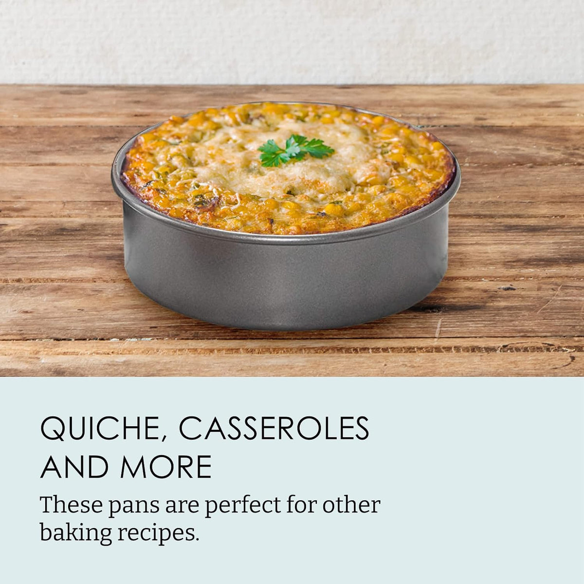 Chicago Metallic Professional Nonstick Round Cake Pan Set - 6 Inch