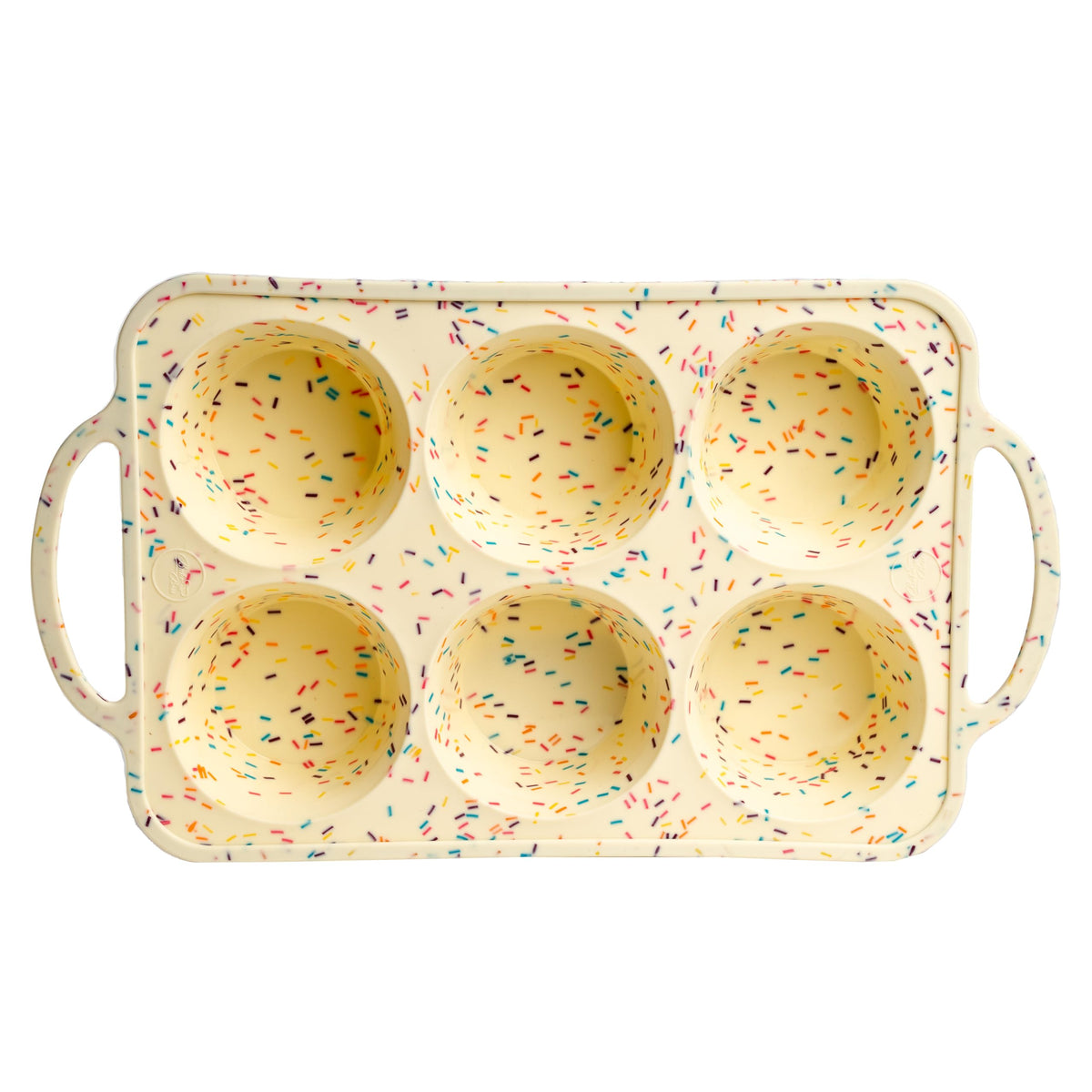 Silicone Muffin Pans, 2-Pack Regular 12 Cup & Mini 24 Cup, BPA-Free