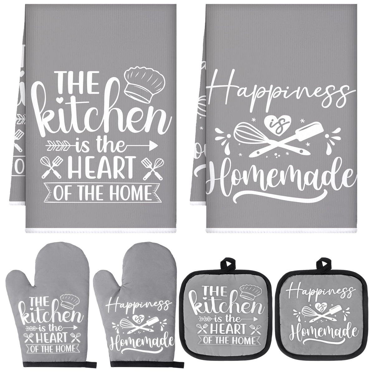 Sratte 6 Pcs Farmhouse Kitchen Decor Accessories Set
