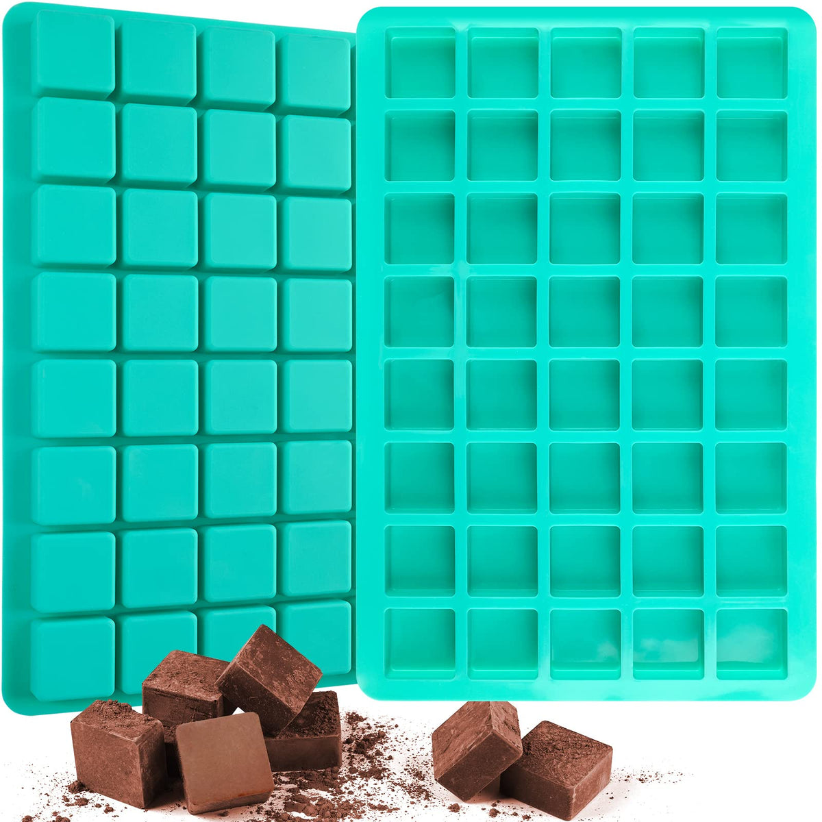 Sakolla 3 Pcs Round Chocolate Cookie Molds, 2.1 Inch Cylinder Silicone Mold