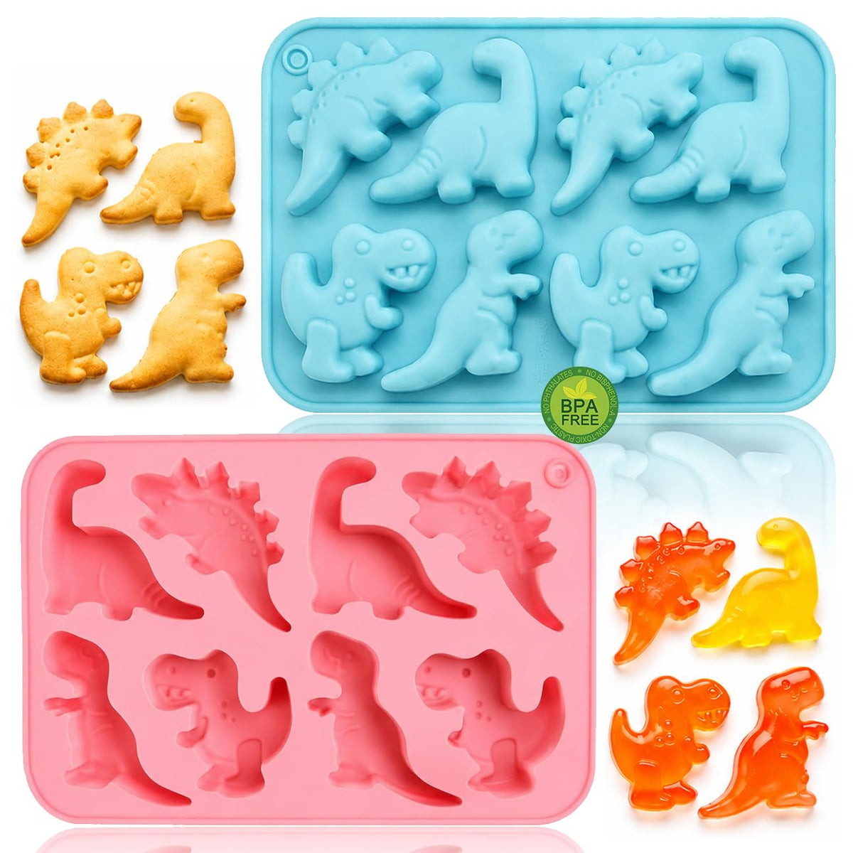 3 Pcs Round Chocolate Cookie Molds Set,12-Cavity Silicone Mold with 30 Clear Treat Boxes, Round Baking Mold for Candy, Mini Cake, Individually Wrapped Cakesicle Party Favor Packaging
