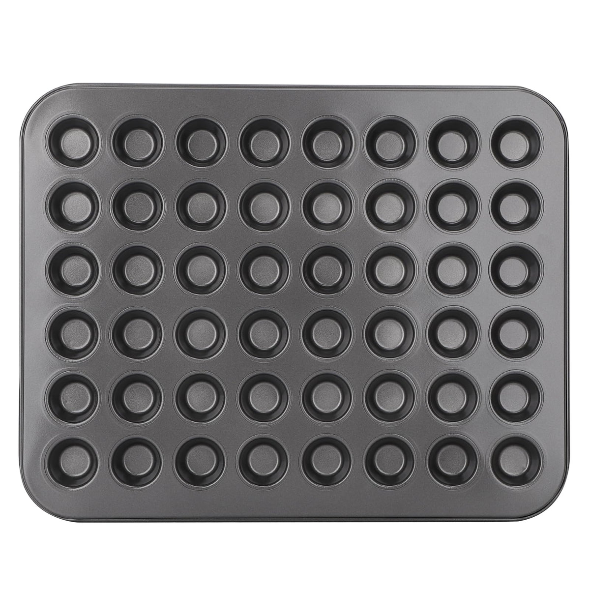 Beasea Brownie Pan with Dividers, 1 Set 12 Cavity All Edges Square Cupcake Brownie Pans Mini Cake Non Stick Baking Carbon Steel Bread Mold Small Edge 3x4 Individual Cutter Sheet Tray for Cookie Oven