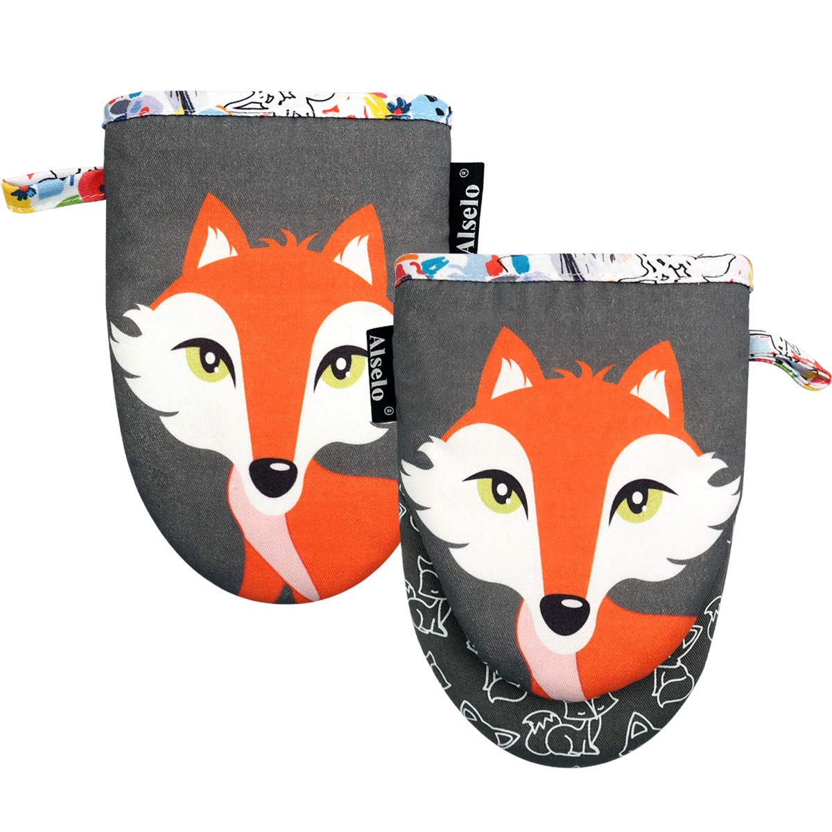 Alselo Oven Mitts, 7"x13.5", 1 Pair
