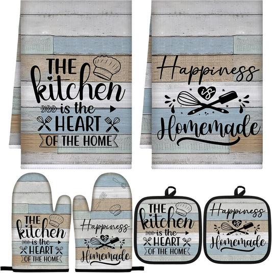 Sratte 6 Pcs Farmhouse Kitchen Decor Accessories Set