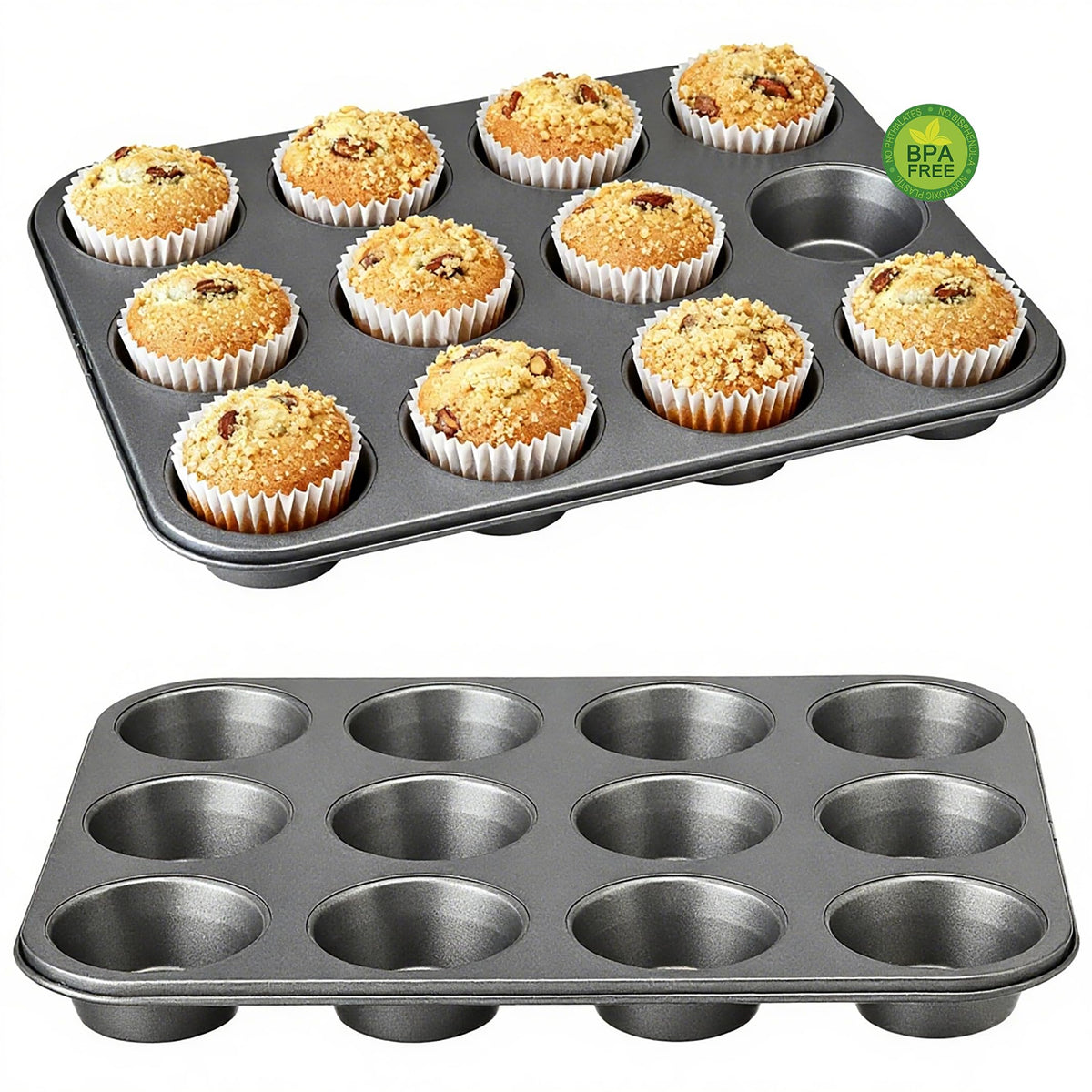 3 Pcs Round Chocolate Cookie Molds Set,12-Cavity Silicone Mold with 30 Clear Treat Boxes, Round Baking Mold for Candy, Mini Cake, Individually Wrapped Cakesicle Party Favor Packaging