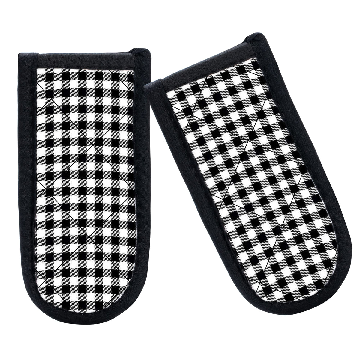 Cast Iron Skillet Handle Covers,Pot Handle Covers Heat Resistant,Pot Holders for Kitchen Heat Resistant,Machine Washable Handle Mitts 2 PCS(Striped)