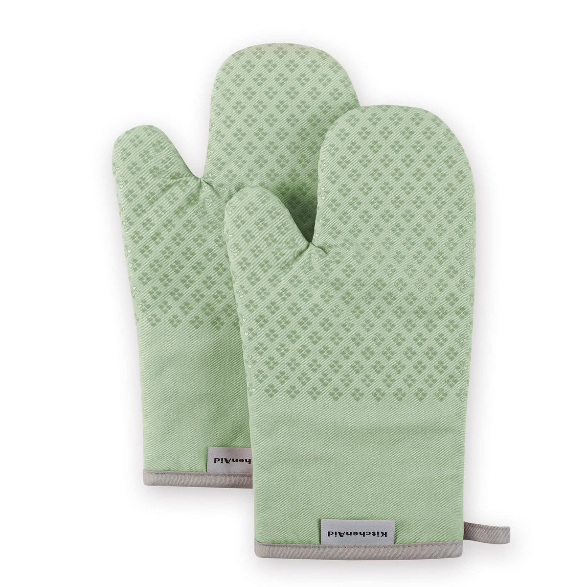 KitchenAid Asteroid Oven Mitt Set, 7"x12.5", Fire Red, 2 Piece