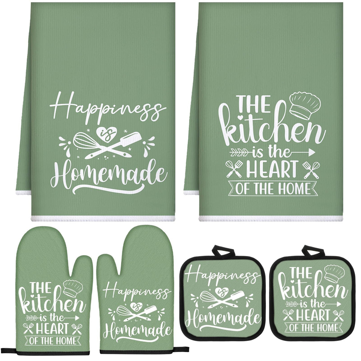 Sratte 6 Pcs Farmhouse Kitchen Decor Accessories Set